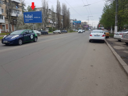 Билборд B в Одессе, 6x3  вул. Космонавтів №28 фото 1