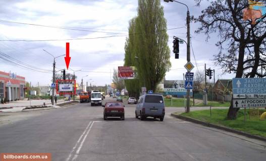 Білборд, Бігборд (Борд)  B у Мелітополі Перетин просп. Б.Хмельницького / вул.Бєлякова (30 м. Від автокомплексу "Водолій") Фото 1