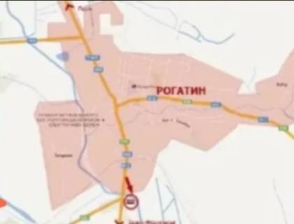 Білборд, Бігборд (Борд)  B у Рогатині, 3х6  вул. Галицька 2 (перед автостанцією) ст.Б схема