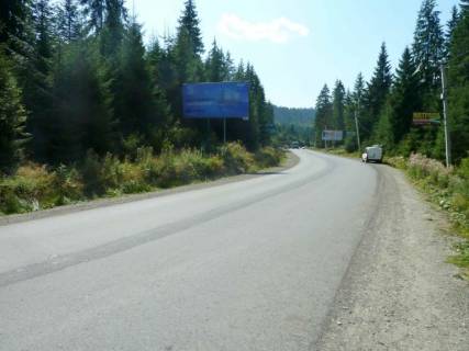 Билборд B в Буковеле, 3х6  котеджне містечко "Ялівець" фото 1