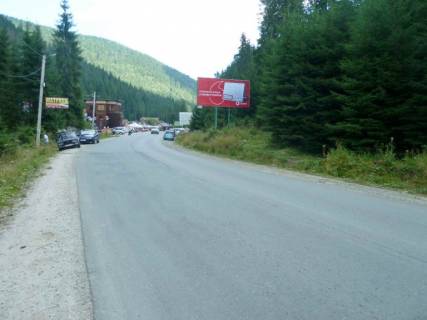 Билборд A в Буковеле, 3х6  котеджне містечко "Ялівець" фото 1