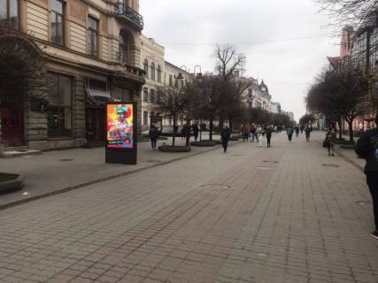 Видеоборд B в Ивано-Франковске Незалежності,15  стометрівка - 389823 фото 1