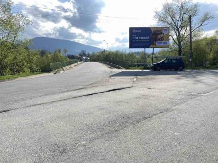 Білборд, Бігборд (Борд)  A у Верховині, 3х6  м.Верховина (перед  мостом) ст.А Фото 1