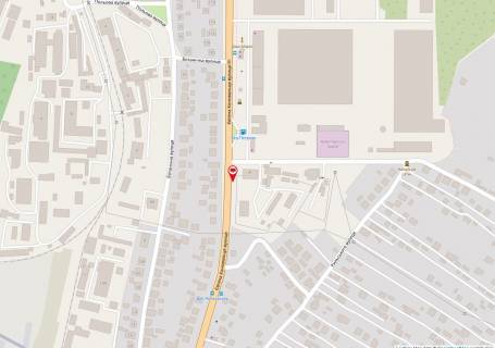 Білборд, Бігборд (Борд)  A у Івано-Франківську, 3х6  Коновальця - Ботанічна   арматурний завод схема