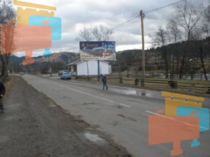 Білборд, Бігборд (Борд)  A у Верховині м.Верховіна (в'їзд в місто зі сторони Івано.-Франківська) ст.А Фото 1