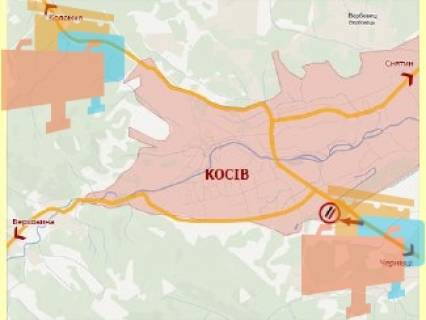 Билборд B в Косове м.Косів (траса Косів-Чернівці) ст.Б фото 1
