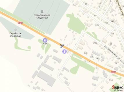 Білборд, Бігборд (Борд)  A у Первомайську вул. Богопольская_м-н Богополь__АЗС_1 навпаки авторинок схема