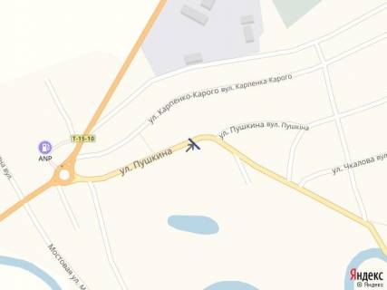 Билборд B в Первомайске трасса Т1510_пгт Братское_2 схема
