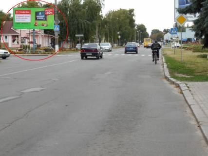 Билборд B в Миргороде Гоголя вул., район РАЦС фото 1