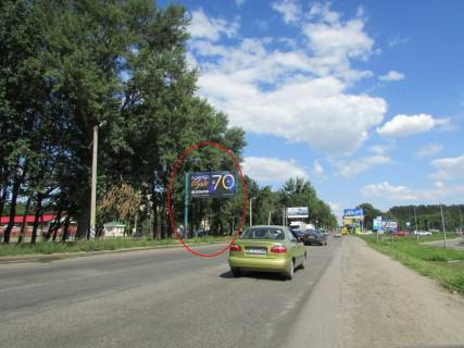 Билборд B в Полтаве, 3х6  К.Шосе вул. - 23 Вересня вул. фото 1