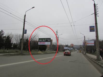 Билборд B в Полтаве, 3х6  Миру вул., готель"Турист" фото 1