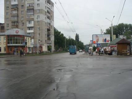 Білборд, Бігборд (Борд)  A у Полтаві вул. Івана Мазепи (Калініна) (ост. "Мотель") Фото 1