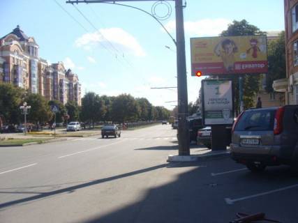 Билборд A в Полтаве вул. Соборності (Жовтнева)  - Української Повстанської Армії вул. (Ватутіна) фото 1