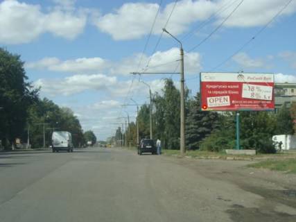 Білборд, Бігборд (Борд)  A у Полтаві ул.Маршала Бирюзова, 28 (РОВД) Фото 1