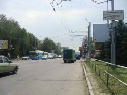 Билборд A в Полтаве ул.Фрунзе,100 (ост.Фурманова) фото 1