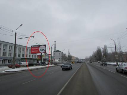 Билборд B в Полтаве, 3х6  Маршала Бірюзова, вул. 47 (ЮЛІС) фото 1