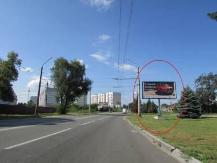 Білборд, Бігборд (Борд)  A у Полтаві, 3х6  Європейська вул. (Фрунзе)(авторинок) Фото 1