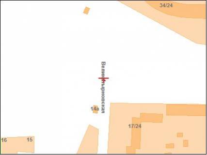 Билборд A в Полтаве перек.В.Тырновская -Г.Сталинграда (разд.п.)(на Половки) схема