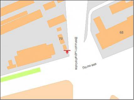 Призма B в Полтаве ул.Половка, 70 - 122398 схема