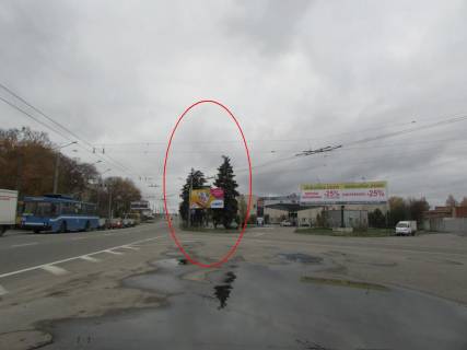 Билборд A в Полтаве, 3х6  М.Бірюзова вул.,1 фото 1