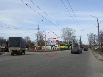 Билборд A в Полтаве, 3х6  М. Бірюзова вул.та  Ковпака вул. (в центр)на перехр. фото 1