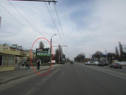 Билборд B в Полтаве, 3х6  М.Бірюзова вул., (зуп. ЗБВ - 7) фото 1