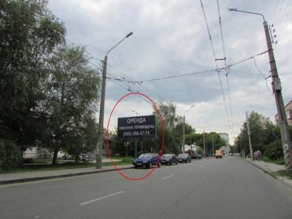 Билборд B в Полтаве, 3х6  Ст.Фронту вул.,29 (Салон Здоров’я) фото 1