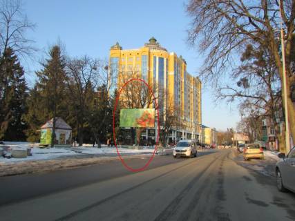 Билборд B в Полтаве, 3х6  Незалежності вул. - Коваля вул. фото 1