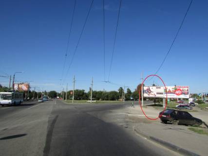 Билборд A в Полтаве, 3х6  В.Тирнівська вул.- Ковпака вул. Лівий фото 1