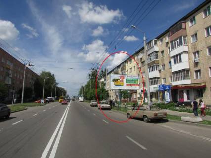 Билборд A в Полтаве, 3х6  І. Мазепи вул. (Калініна), 14 фото 1