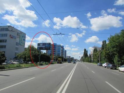 Билборд B в Полтаве, 3х6  Європейська вул. (Фрунзе), 155 ("Електромотор) фото 1