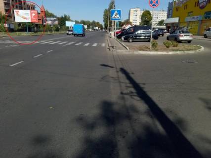 Билборд B в Миргороде Гоголя вул.(непарна сторона), навпроти Фуршету фото 1