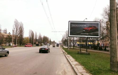 Билборд A в Полтаве, 3х6  М.Бірюзова вул., 51 фото 1