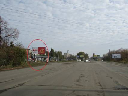 Білборд, Бігборд (Борд)  B у Полтаві, 3х6  В.Тирнівська вул, - К.Шосе, вул. (перехр.) Фото 1