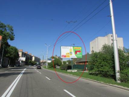 Билборд A в Полтаве, 3х6  Сінна вул.,18 фото 1