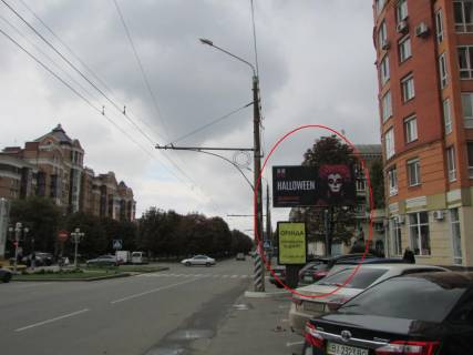 Билборд A в Полтаве, 3х6  Соборності вул.(Жовтнева) - Української Повстанської Армії вул. (Ватутіна). фото 1