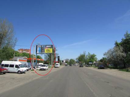 Билборд B в Полтаве, 3х6  К.Шосе, вул. біля "Авторинку" фото 1