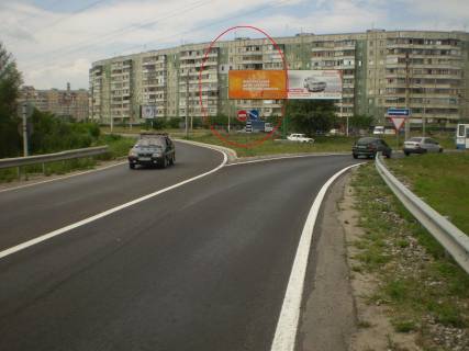 Билборд A в Полтаве, 3х6  Вавілова вул, 42/13 (в'їзд ліва) фото 1