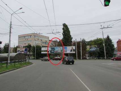Билборд  в Полтаве Європейська вул. (Фрунзе), 153(справа) фото 1