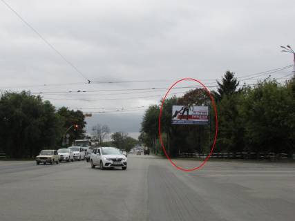 Білборд, Бігборд (Борд)  A у Полтаві, 3х6  Європейська вул. (Фрунзе) - К.Шосе вул. Фото 1