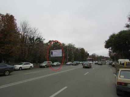 Билборд B в Полтаве, 3х6  Європейська вул. (Фрунзе) навпроти Центр. Ринку фото 1
