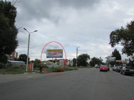 Билборд B в Полтаве, 3х6  К.Шосе вул. - Грушевського вул. фото 1