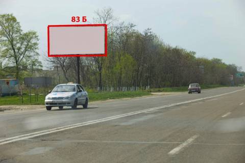 Билборд B в Черновцах М-19 (486  км +685 м) Н. Киселів  (від Чернівців) фото 1