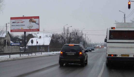 Билборд B в Черновцах, 3х6  вул. Винниченка-Комунальників фото 1