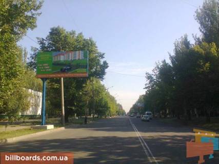 Билборд B в Мелитополе п-т 50 лет Победы 19 (а) фото 1