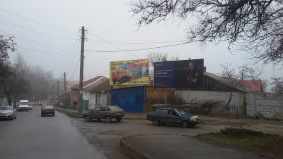 Білборд, Бігборд (Борд)  C у Мелітополі, 6x3  Вул. Героїв України 17. № 44 Ліво (А) Фото 1