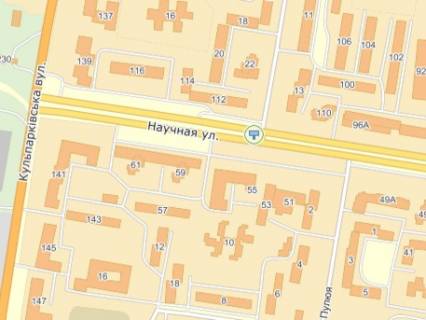 Призма Р/П в Львове, 3х6  вул.Наукова - вул.Симоненка, до вул.Кульпарківської - 247775 схема
