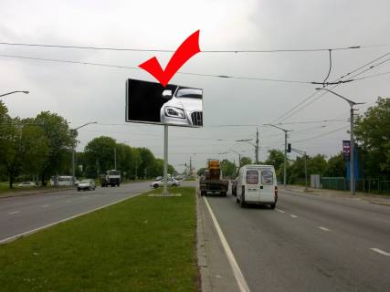Билборд Р/П в Львове, 3х6  вул.Стрийська 105, з центру фото 1