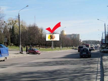 Билборд B в Львове, 3х6  вул.Пасічна 87-вул.Лисеницька фото 1
