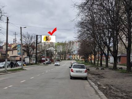 Билборд B в Львове, 3х6  вул.Грінченка, 19 фото 1